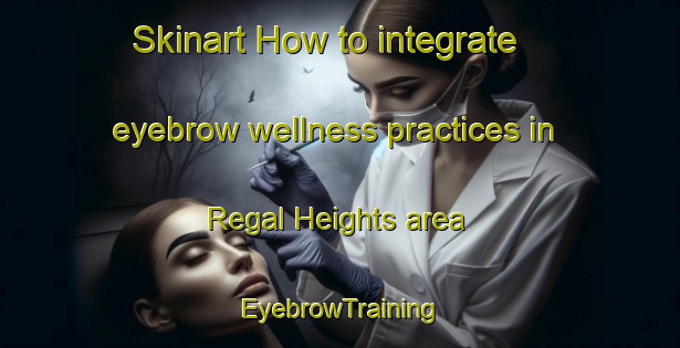 Skinart How to integrate eyebrow wellness practices in Regal Heights area | EyebrowTraining | EyebrowClasses | SkinartTraining-Canada