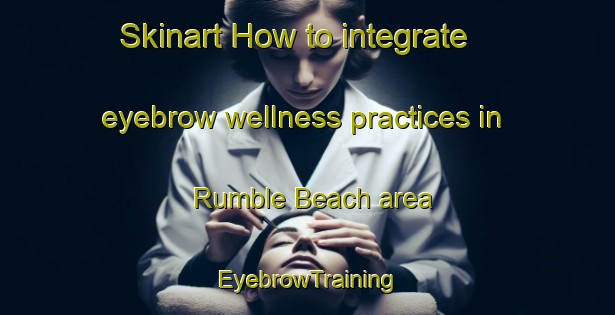 Skinart How to integrate eyebrow wellness practices in Rumble Beach area | EyebrowTraining | EyebrowClasses | SkinartTraining-Canada