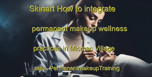 Skinart How to integrate permanent makeup wellness practices in Micmac Village area | PermanentmakeupTraining | PermanentmakeupClasses | SkinartTraining-Canada