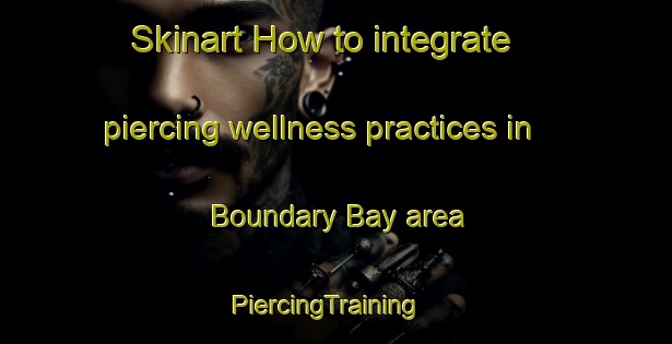 Skinart How to integrate piercing wellness practices in Boundary Bay area | PiercingTraining | PiercingClasses | SkinartTraining-Canada