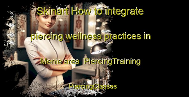 Skinart How to integrate piercing wellness practices in Menie area | PiercingTraining | PiercingClasses | SkinartTraining-Canada