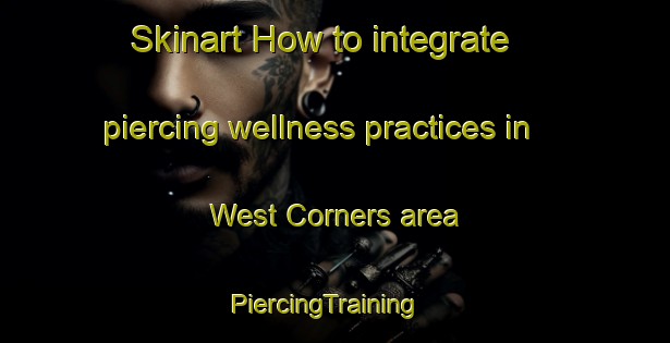 Skinart How to integrate piercing wellness practices in West Corners area | PiercingTraining | PiercingClasses | SkinartTraining-Canada