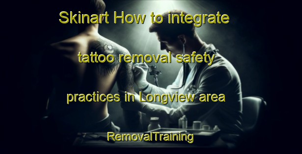 Skinart How to integrate tattoo removal safety practices in Longview area | RemovalTraining | RemovalClasses | SkinartTraining-Canada