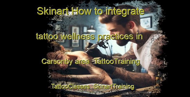 Skinart How to integrate tattoo wellness practices in Carsonby area | TattooTraining | TattooClasses | SkinartTraining-Canada