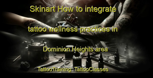 Skinart How to integrate tattoo wellness practices in Dominion Heights area | TattooTraining | TattooClasses | SkinartTraining-Canada