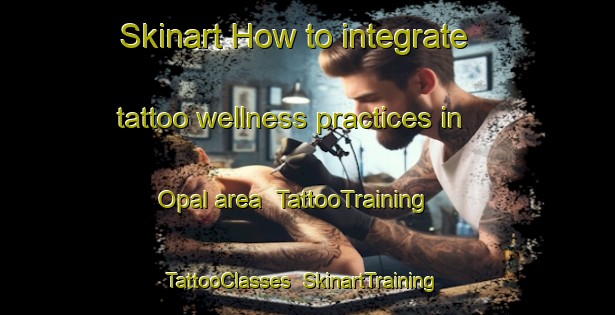 Skinart How to integrate tattoo wellness practices in Opal area | TattooTraining | TattooClasses | SkinartTraining-Canada