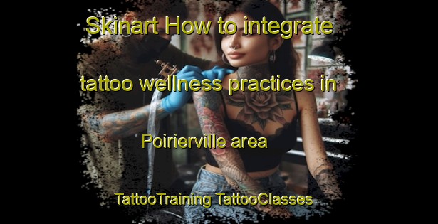 Skinart How to integrate tattoo wellness practices in Poirierville area | #TattooTraining #TattooClasses #SkinartTraining-Canada