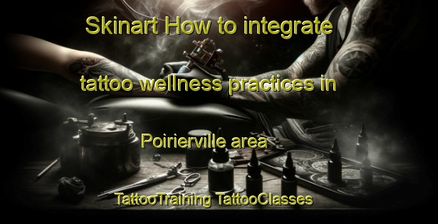 Skinart How to integrate tattoo wellness practices in Poirierville area | #TattooTraining #TattooClasses #SkinartTraining-Canada