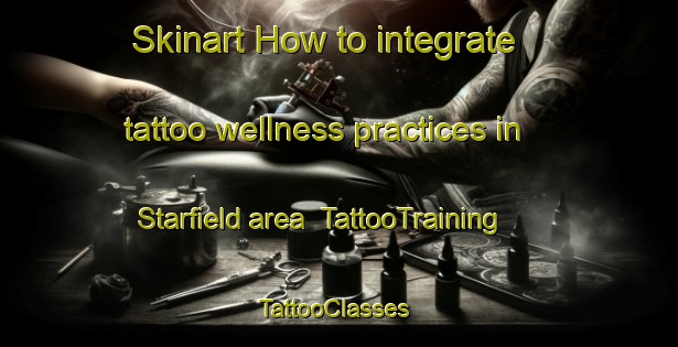 Skinart How to integrate tattoo wellness practices in Starfield area | TattooTraining | TattooClasses | SkinartTraining-Canada