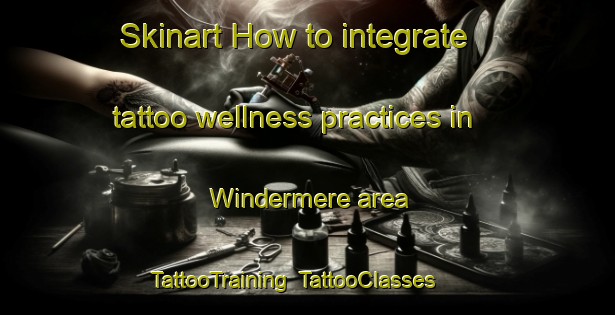 Skinart How to integrate tattoo wellness practices in Windermere area | TattooTraining | TattooClasses | SkinartTraining-Canada