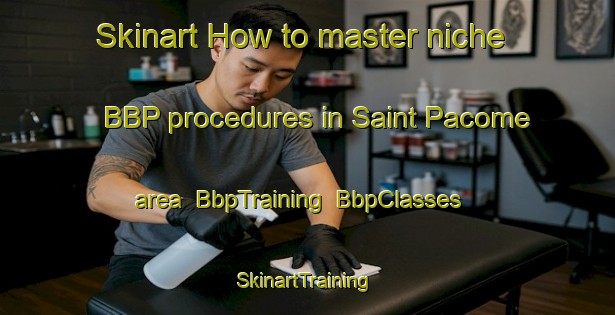 Skinart How to master niche BBP procedures in Saint Pacome area | BbpTraining | BbpClasses | SkinartTraining-Canada