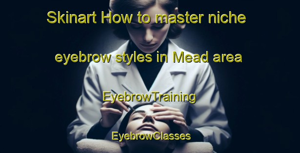 Skinart How to master niche eyebrow styles in Mead area | EyebrowTraining | EyebrowClasses | SkinartTraining-Canada