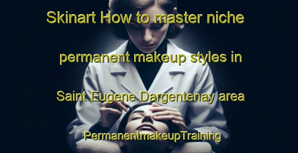 Skinart How to master niche permanent makeup styles in Saint Eugene Dargentenay area | PermanentmakeupTraining | PermanentmakeupClasses | SkinartTraining-Canada