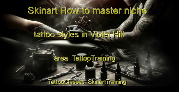 Skinart How to master niche tattoo styles in Violet Hill area | TattooTraining | TattooClasses | SkinartTraining-Canada