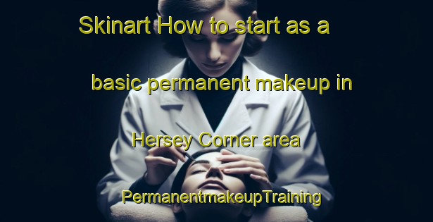 Skinart How to start as a basic permanent makeup in Hersey Corner area | PermanentmakeupTraining | PermanentmakeupClasses | SkinartTraining-Canada