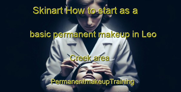 Skinart How to start as a basic permanent makeup in Leo Creek area | PermanentmakeupTraining | PermanentmakeupClasses | SkinartTraining-Canada