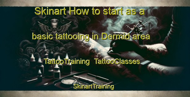 Skinart How to start as a basic tattooing in Dermid area | TattooTraining | TattooClasses | SkinartTraining-Canada