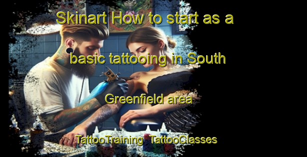 Skinart How to start as a basic tattooing in South Greenfield area | TattooTraining | TattooClasses | SkinartTraining-Canada