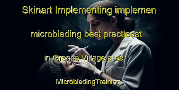 Skinart Implementing implemen microblading best practicest in Granite Village area | #MicrobladingTraining #MicrobladingClasses #SkinartTraining-Canada