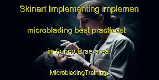 Skinart Implementing implemen microblading best practicest in Sunny Brae area | #MicrobladingTraining #MicrobladingClasses #SkinartTraining-Canada