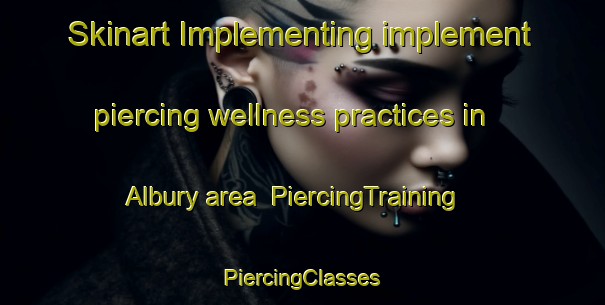 Skinart Implementing implement piercing wellness practices in Albury area | #PiercingTraining #PiercingClasses #SkinartTraining-Canada