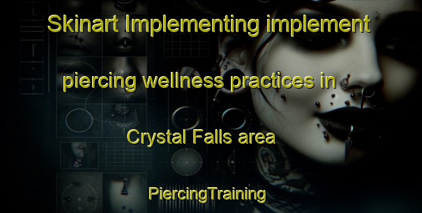 Skinart Implementing implement piercing wellness practices in Crystal Falls area | #PiercingTraining #PiercingClasses #SkinartTraining-Canada