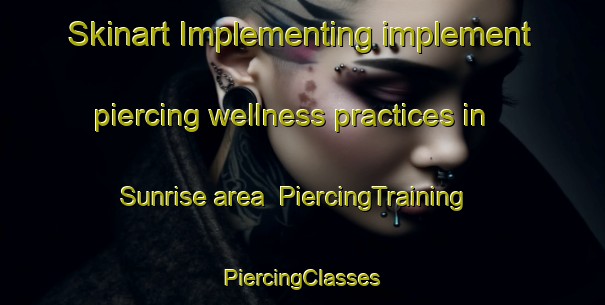 Skinart Implementing implement piercing wellness practices in Sunrise area | #PiercingTraining #PiercingClasses #SkinartTraining-Canada