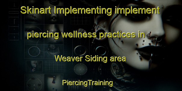 Skinart Implementing implement piercing wellness practices in Weaver Siding area | PiercingTraining | PiercingClasses | SkinartTraining-Canada
