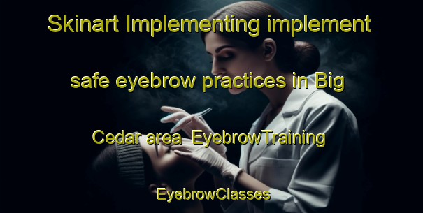 Skinart Implementing implement safe eyebrow practices in Big Cedar area | EyebrowTraining | EyebrowClasses | SkinartTraining-Canada