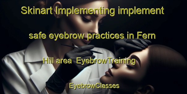 Skinart Implementing implement safe eyebrow practices in Fern Hill area | EyebrowTraining | EyebrowClasses | SkinartTraining-Canada