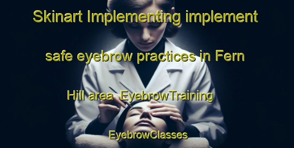 Skinart Implementing implement safe eyebrow practices in Fern Hill area | EyebrowTraining | EyebrowClasses | SkinartTraining-Canada