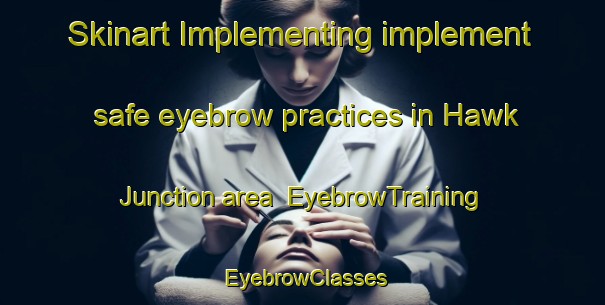 Skinart Implementing implement safe eyebrow practices in Hawk Junction area | EyebrowTraining | EyebrowClasses | SkinartTraining-Canada