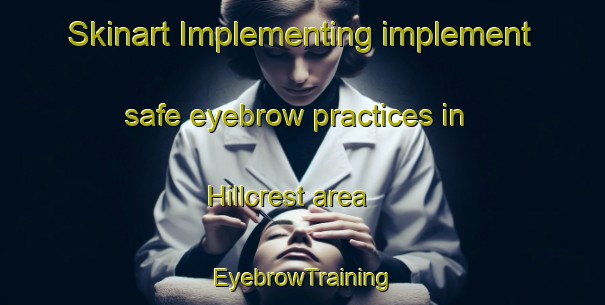 Skinart Implementing implement safe eyebrow practices in Hillcrest area | EyebrowTraining | EyebrowClasses | SkinartTraining-Canada