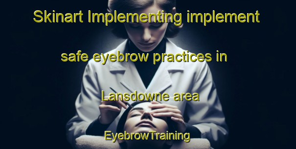 Skinart Implementing implement safe eyebrow practices in Lansdowne area | EyebrowTraining | EyebrowClasses | SkinartTraining-Canada