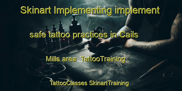 Skinart Implementing implement safe tattoo practices in Cails Mills area | #TattooTraining #TattooClasses #SkinartTraining-Canada