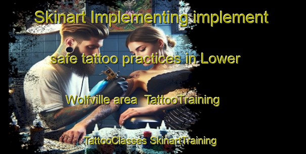 Skinart Implementing implement safe tattoo practices in Lower Wolfville area | #TattooTraining #TattooClasses #SkinartTraining-Canada