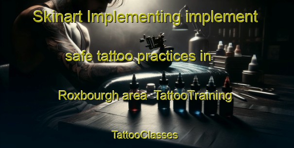 Skinart Implementing implement safe tattoo practices in Roxbourgh area | TattooTraining | TattooClasses | SkinartTraining-Canada