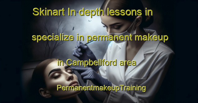 Skinart In-depth lessons in specialize in permanent makeup in Campbellford area | PermanentmakeupTraining | PermanentmakeupClasses | SkinartTraining-Canada