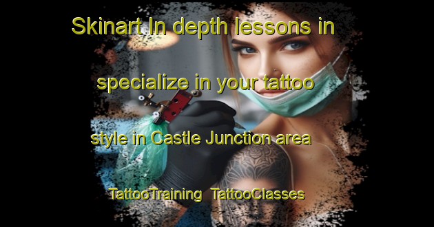 Skinart In-depth lessons in specialize in your tattoo style in Castle Junction area | TattooTraining | TattooClasses | SkinartTraining-Canada