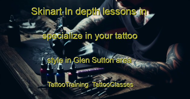 Skinart In-depth lessons in specialize in your tattoo style in Glen Sutton area | TattooTraining | TattooClasses | SkinartTraining-Canada