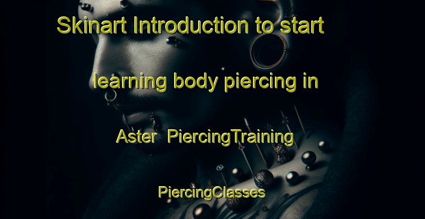 Skinart Introduction to start learning body piercing in Aster | #PiercingTraining #PiercingClasses #SkinartTraining-Canada