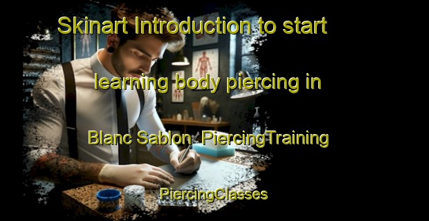 Skinart Introduction to start learning body piercing in Blanc Sablon | #PiercingTraining #PiercingClasses #SkinartTraining-Canada