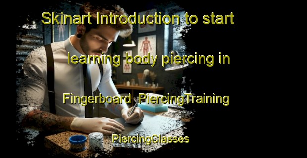 Skinart Introduction to start learning body piercing in Fingerboard | PiercingTraining | PiercingClasses | SkinartTraining-Canada