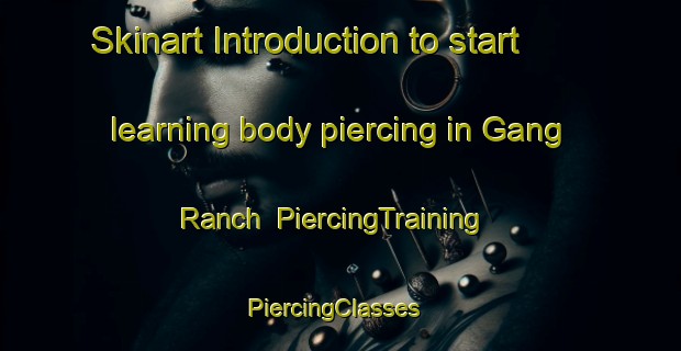 Skinart Introduction to start learning body piercing in Gang Ranch | PiercingTraining | PiercingClasses | SkinartTraining-Canada