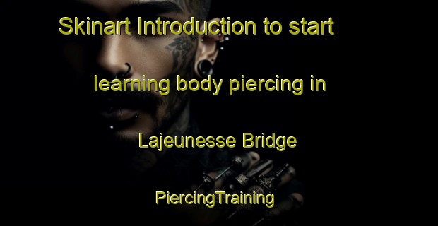 Skinart Introduction to start learning body piercing in Lajeunesse Bridge | #PiercingTraining #PiercingClasses #SkinartTraining-Canada