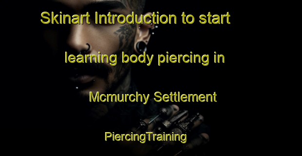 Skinart Introduction to start learning body piercing in Mcmurchy Settlement | PiercingTraining | PiercingClasses | SkinartTraining-Canada