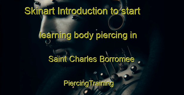 Skinart Introduction to start learning body piercing in Saint Charles Borromee | PiercingTraining | PiercingClasses | SkinartTraining-Canada
