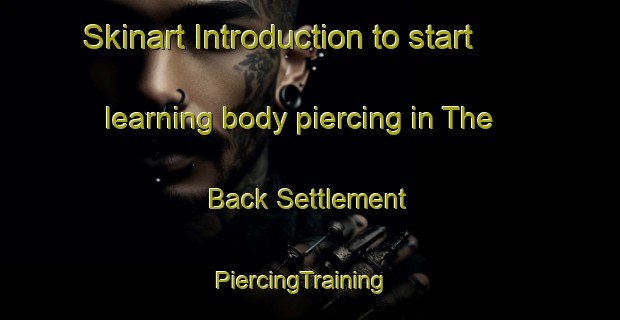 Skinart Introduction to start learning body piercing in The Back Settlement | PiercingTraining | PiercingClasses | SkinartTraining-Canada