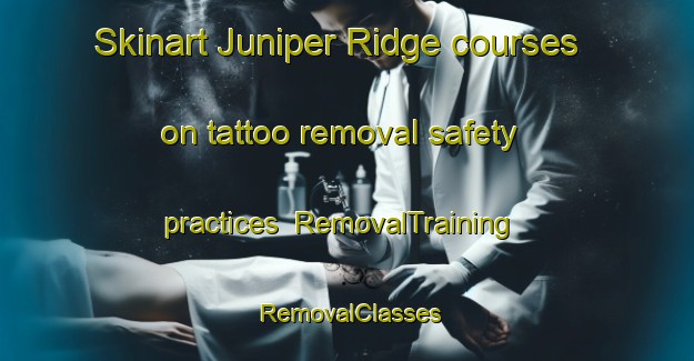 Skinart Juniper Ridge courses on tattoo removal safety practices | RemovalTraining | RemovalClasses | SkinartTraining-Canada