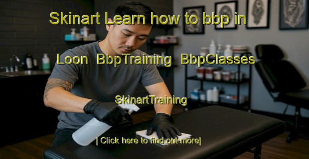 Skinart Learn how to bbp in Loon | BbpTraining | BbpClasses | SkinartTraining-Canada